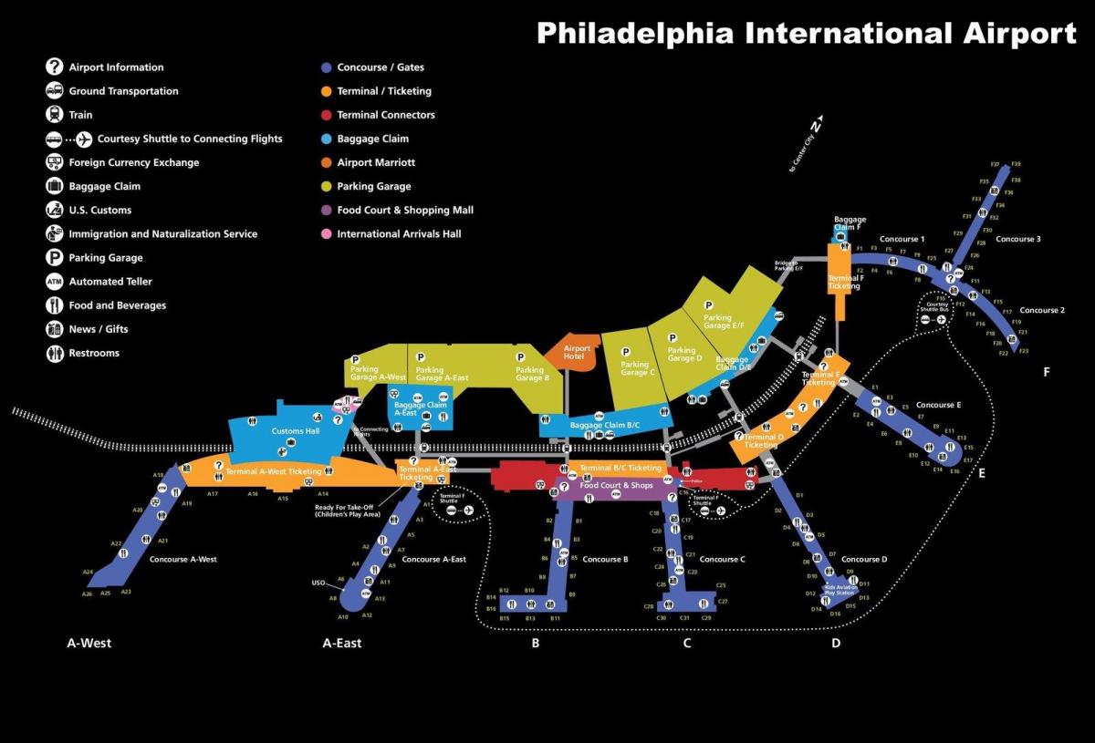 terminalo žemėlapis phl
