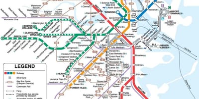 Metro Filadelfijos žemėlapyje